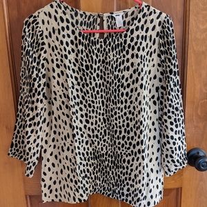 J. Crew Leopard Blouse 6